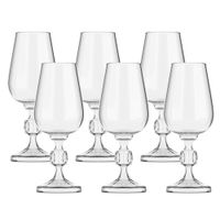 Conjunto de 6 Tacas de Vidro Cazza Dover 275ml b